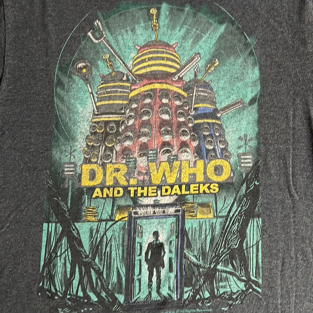 Dr Who and the Daleks Tee Shirt